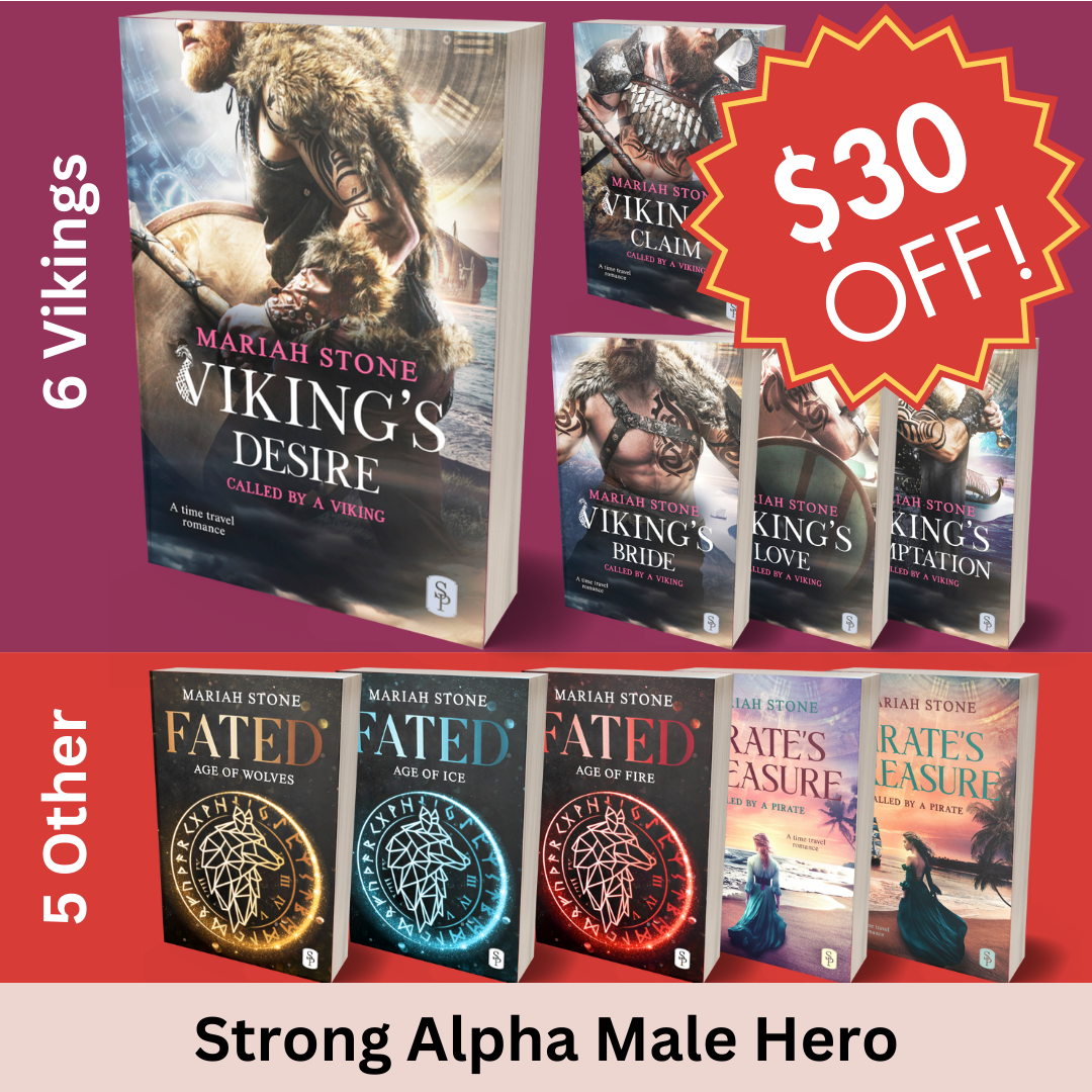 Viking & Pirate Romance Bundle (11 ebooks)