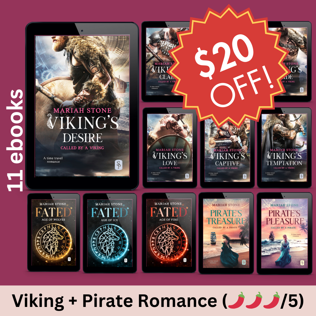 Viking & Pirate Romance Bundle (11 ebooks)
