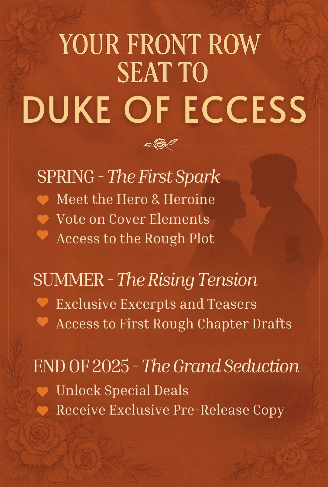 Duke of Eccess Audiobook - Exclusive Early Access Package