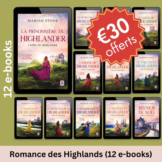 Romance des Highlands (12 e-books)
