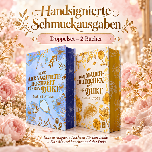 2 Schmuckausgaben: Das Mauerblümchen (Buch 2)+ Eine arrangierte Hochzeit (Buch 3)
